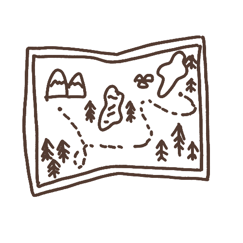 hand drawn map